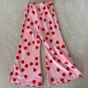 Valentine’s Day lollipop flare pants